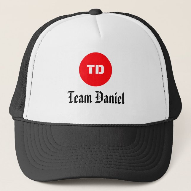 Team Daniel  Trucker Hat (Front)