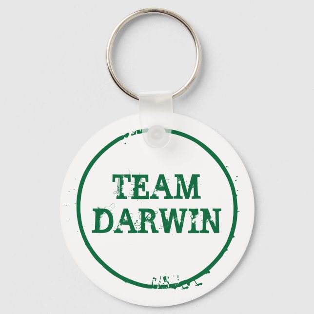 TEAM DARWIN (keyring) Key Ring (Front)