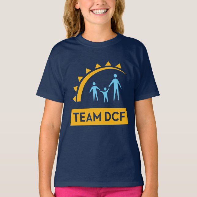 Team DCF Girls T-Shirt (Front)
