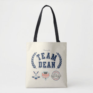 Team Dean Gilmore Girls Design Tote Bag