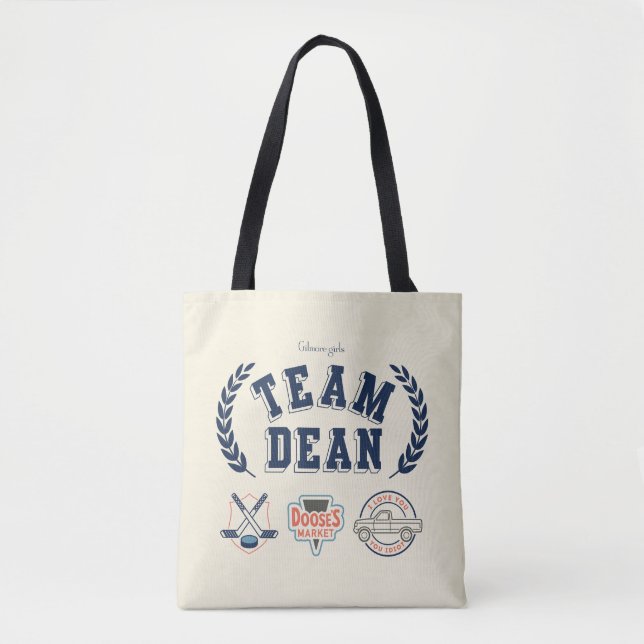 Team Dean Gilmore Girls Design Tote Bag (Front)