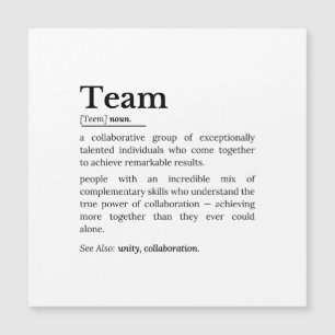 Team Definition – The Power of Collaboration