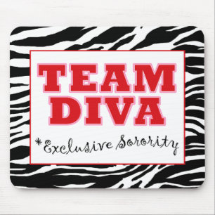 "Team Diva" Mouse Pad
