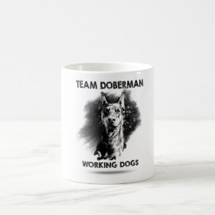 Team Doberman mug