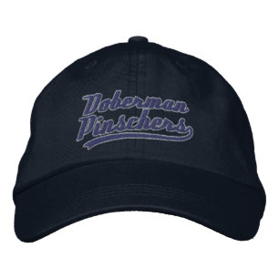 Team Doberman Pinschers Embroidered Hat