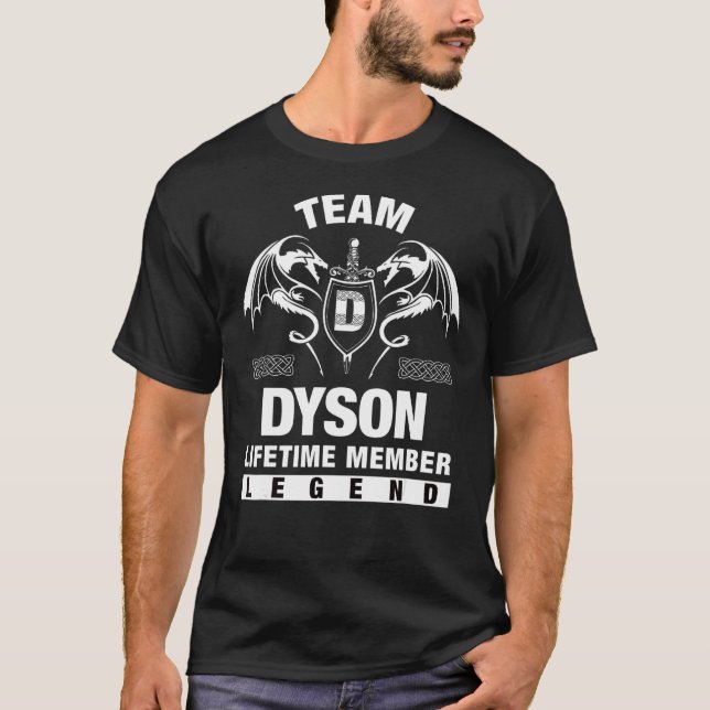 Team Dyson Lifetime Member T-Shirt (Front)