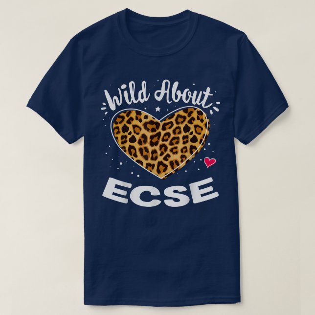 Team ECSE Early Childhood Special Education SPED C T-Shirt (Design Front)