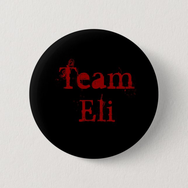 Team Eli 6 Cm Round Badge (Front)