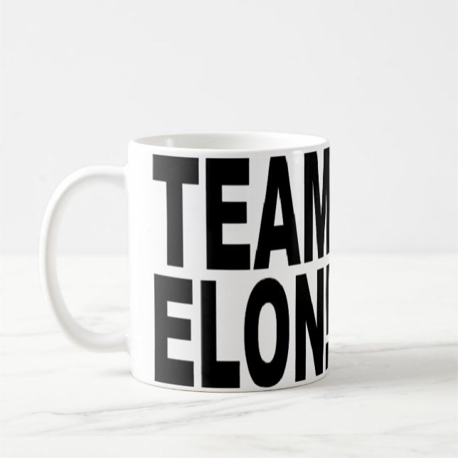 TEAM ELON! COFFEE MUG (Left)