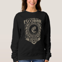 Team ESCOBAR Lifetime Member Vintage ESCOBAR Famil