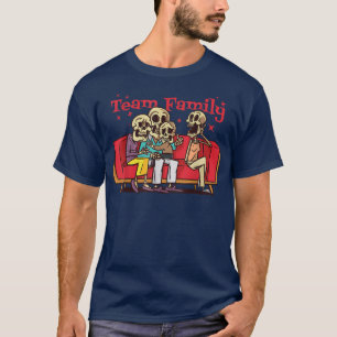 Team Family Skeleton Tee T-Shirt