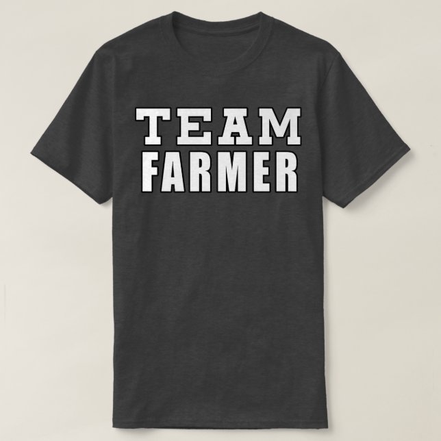Team Farmer  T-Shirt (Design Front)