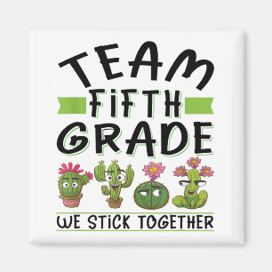Team Fifth Grade Back To School Day Camo Teachers Magnet