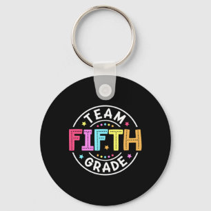 Team Fifth Grade Teacher Ck To School 5th Grade Sq Key Ring