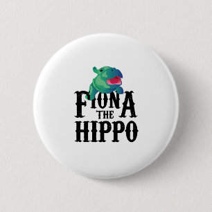 Team Fiona The Hippo Love Hippopotamuss 6 Cm Round Badge