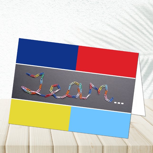 Team Flag Administrative Professionals Day Card (Creator Uploaded)