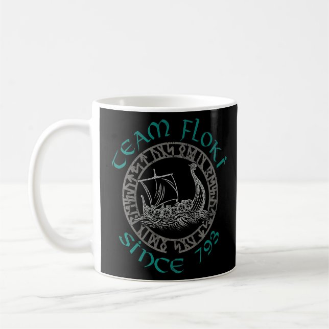 Team Floki Viking    Coffee Mug (Left)