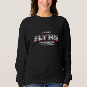 Team FLYNN Family Surname Last Name Member Sweatshirt