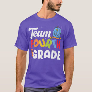 Team Fourth Grade Back To School Teacher T-Shirt