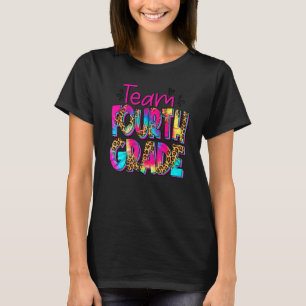 Team Fourth Grade Girls Boys Teacher Team 4th Grad T-Shirt