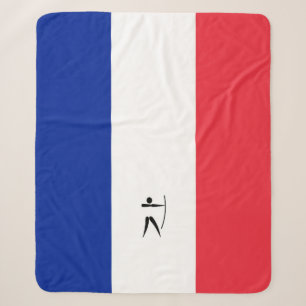 Team France Archery Sherpa Blanket