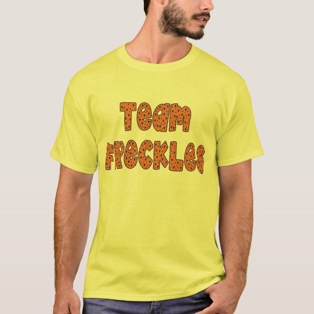 Team Freckles T shirts, Hoodies, Buttons T-Shirt (Front)