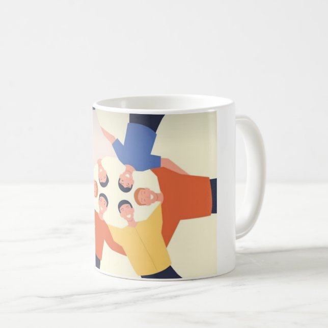 Team Friendship Circle Mug (Front Right)