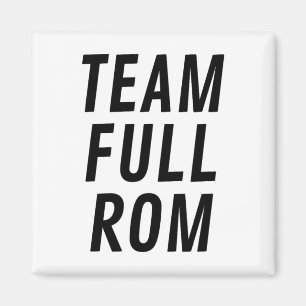 Team Full Rom Fitness Bodybuilding Gym Magnet