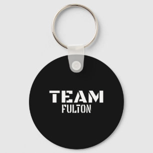 Team Fulton Unique Personalised Matching Family Key Ring