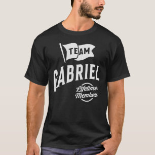 Team Gabriel Lifetime Member Name Gabriel T-Shirt