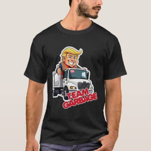 Team Garbyge 2025 Presidential Election Cute Trump T-Shirt