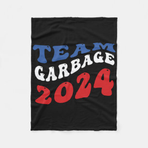Team Garbyge - Garbyge For Trump Fleece Blanket