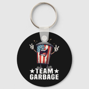 Team Garbyge Make American Garbyge Great Again Key Ring