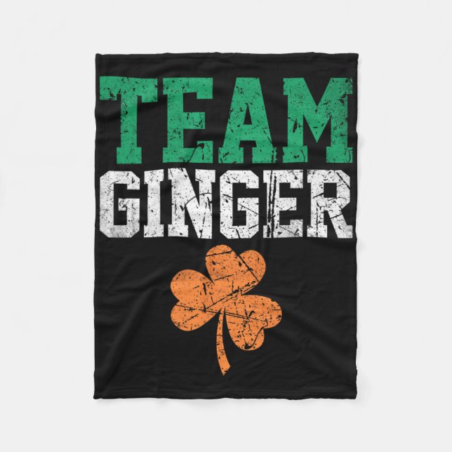 Team Ginger _1  Fleece Blanket (Front)