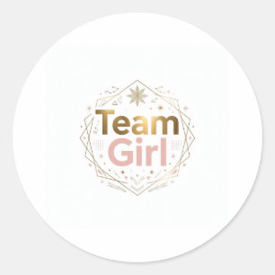 Team Girl Sticker