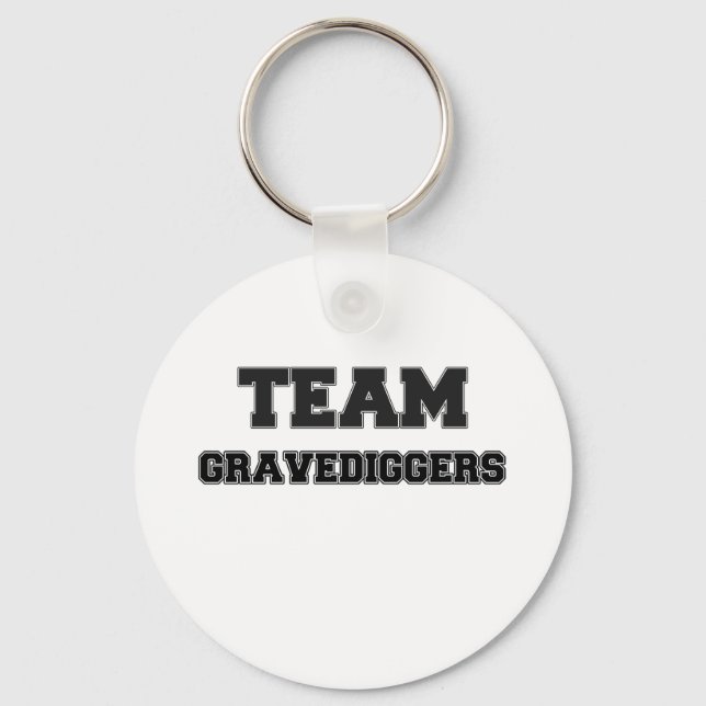 Team Gravediggers Key Ring (Front)