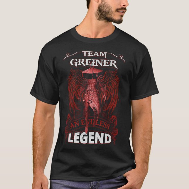 Team GREINER - An Endless LEGEND T-Shirt (Front)
