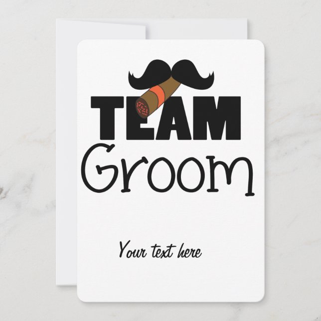 Team Groom (Front)