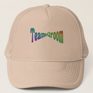 Team Groom Bachelor Bachelorette Party Wedding Trucker Hat