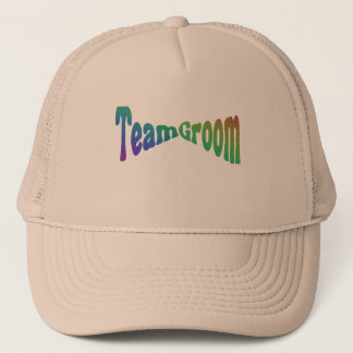Team Groom Bachelor Bachelorette Party Wedding Trucker Hat