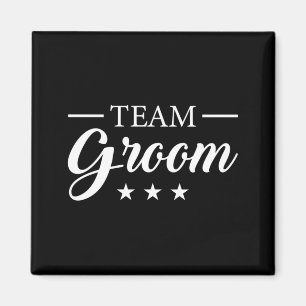 Team Groom Bachelor Party Team Groom Performance Magnet