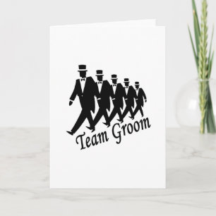 Team Groom Card