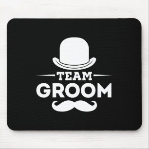 Team Groom Crew Party Squad Grooms Bachelor Mouse Pad