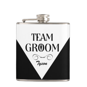Team Groom - Custom Groomsmen Flask