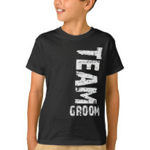 Team Groom Extra Large Grunge Text