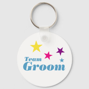 Team groom key ring