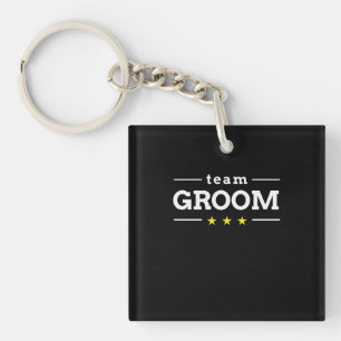Team Groom Key Ring