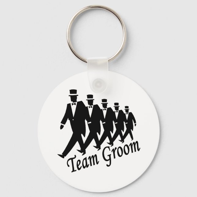 Team Groom Key Ring (Front)
