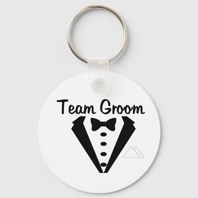 Team Groom Keychain (Front)