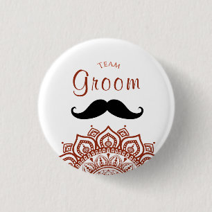 Team Groom ladkewale badge Button